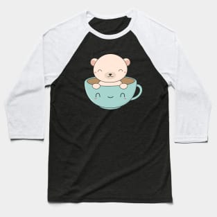 Kawaii Cute Polar Bear Baseball T-Shirt